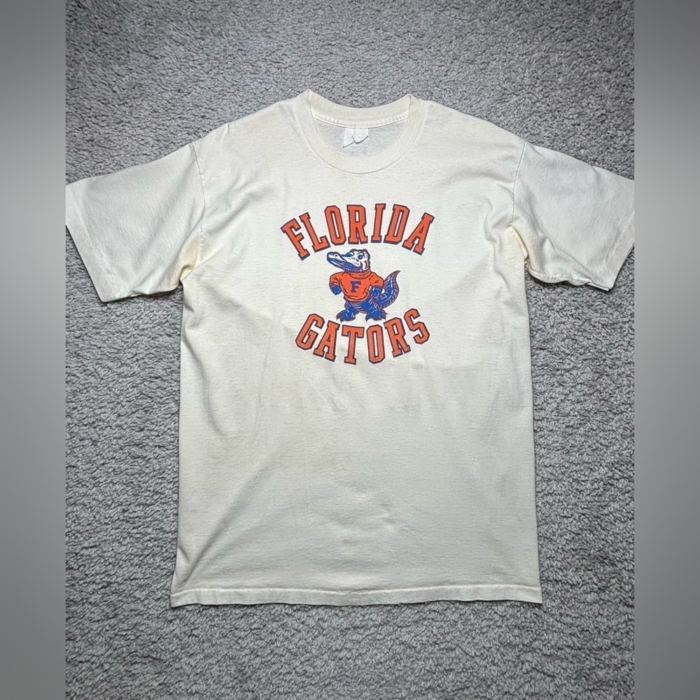 Vintage Florida Gators Shirt Mens Medium 90s Crewneck Tee Single Stitch NCAA